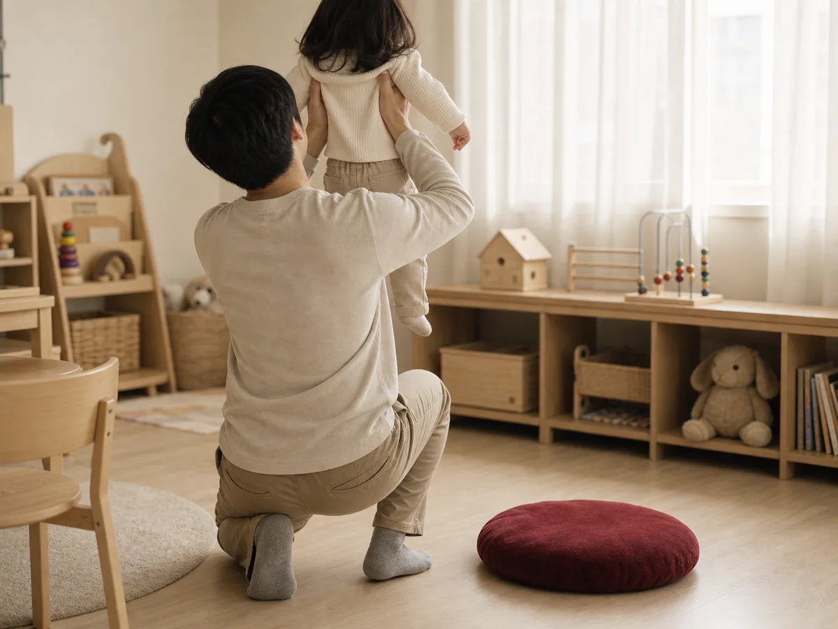 아이를 안다 주저앉은 뒤, 무릎이 시큰거리고 쾅 때리는 듯해요