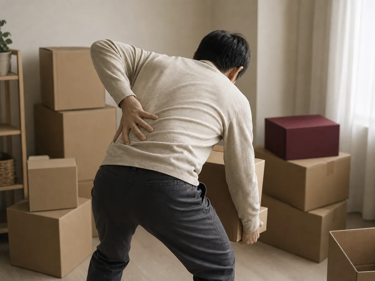 짐 들다 '뚝' 소리 난 뒤 등에서 옆구리로 뻗치는 통증, 디스크일까요?