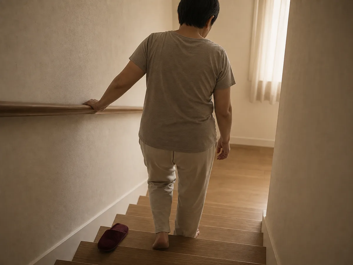 작년 가을부터 계단 내려올 때 아픈 왼쪽 무릎, X-ray는 정상이었습니다